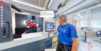 ABB Jablonec: Živá virtuální prohlídka, která ukázala zaměstnance i roboty v akci